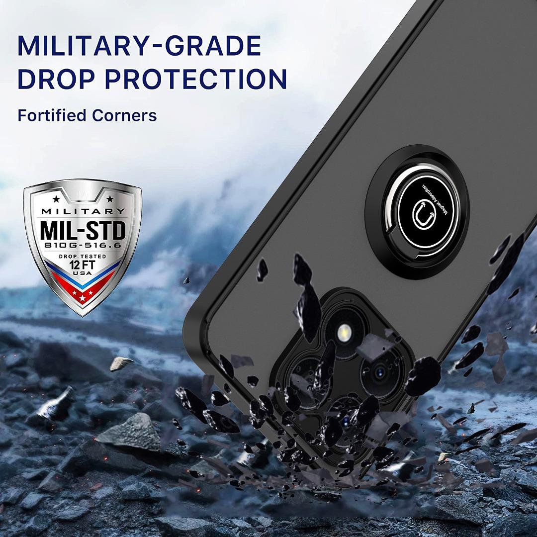 Custodia ARMOR Pixfab Per Honor 400 Smart/Pro/Lite - Anello E Supporto Antiurto