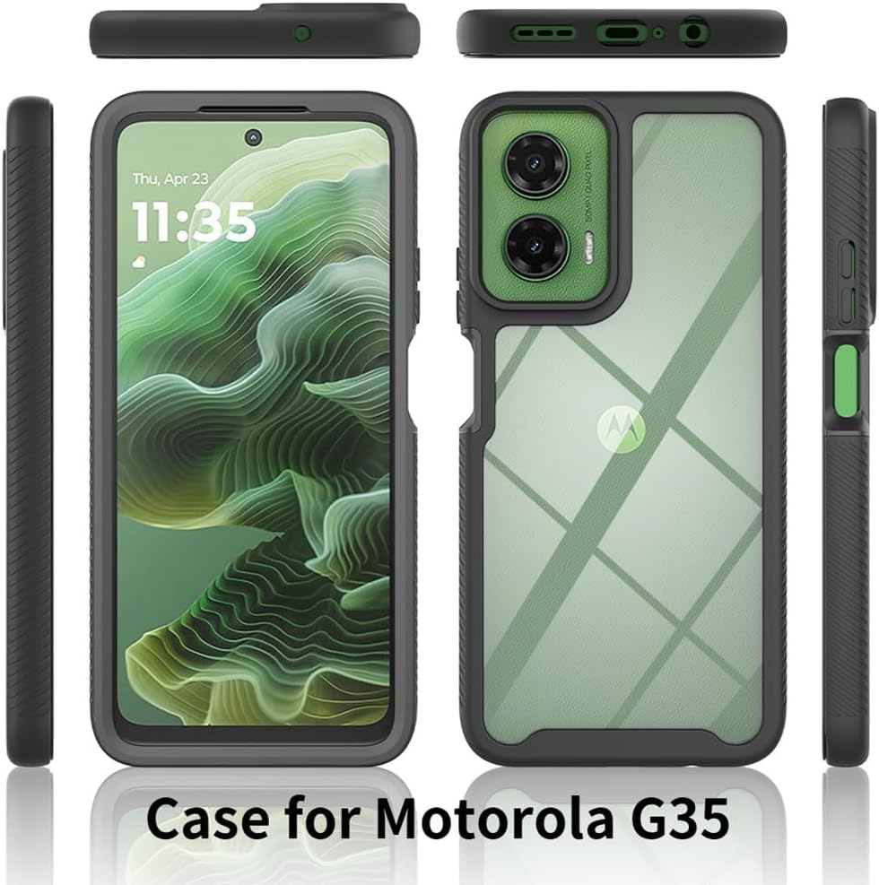 Motorola Edge 30 Neo Hülle - Transparentes Silikon - Purple