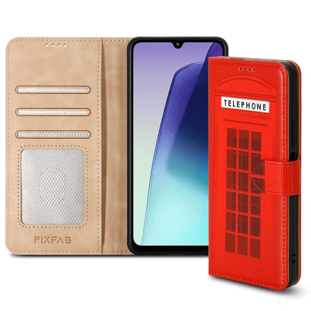 HAOYE Leather Folio Cover per Xiaomi Redmi Note 14 Pro 4G Cover