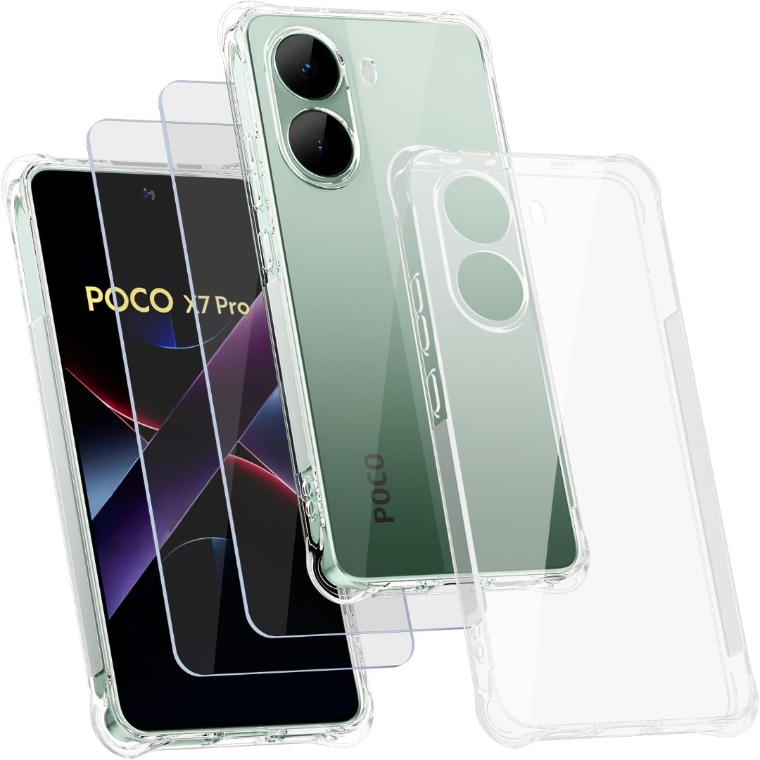 Custodia Trasparente Con Supporto Magnetico Per Honor Magic 6 Pro - Antiurto TPU Silicone - 6