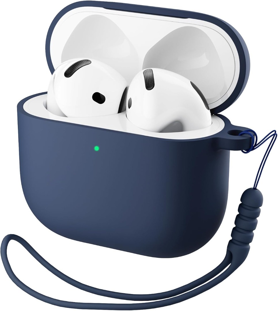 Case For Apple AirPods Pro 2 4th/3rd Gen Silk LIQUID Silicone Protective Cover - Picture 42 of 42