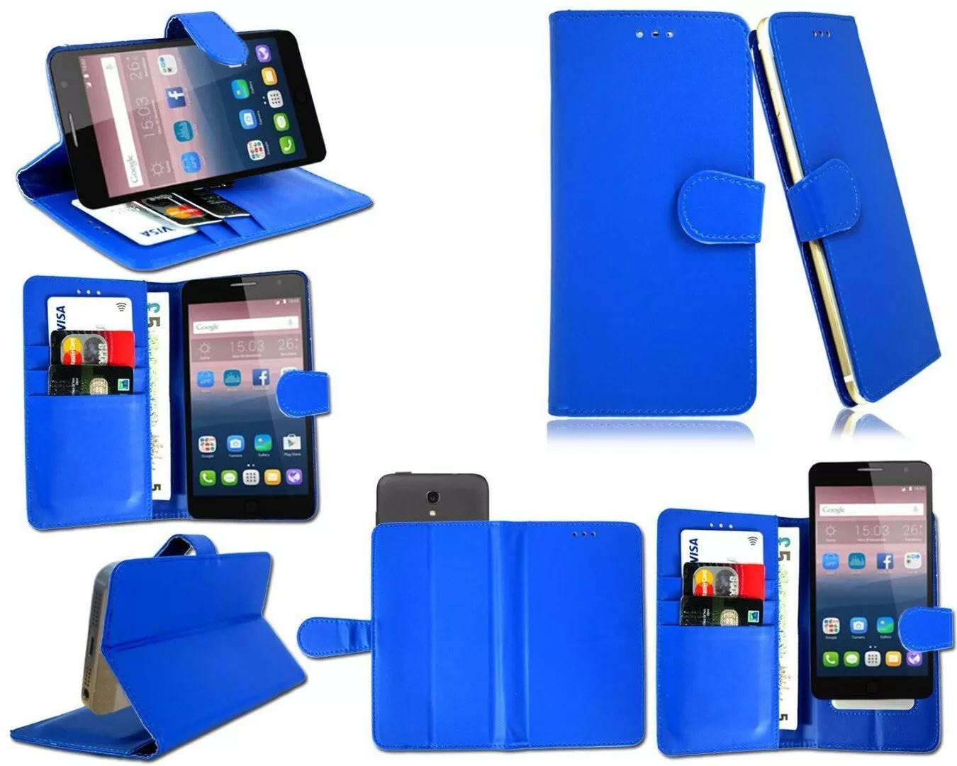 Nouveau Étui En Cuir Premium À Rabat Pour Téléphone Pour Doro Aurora A30 - Photo 14 sur 18