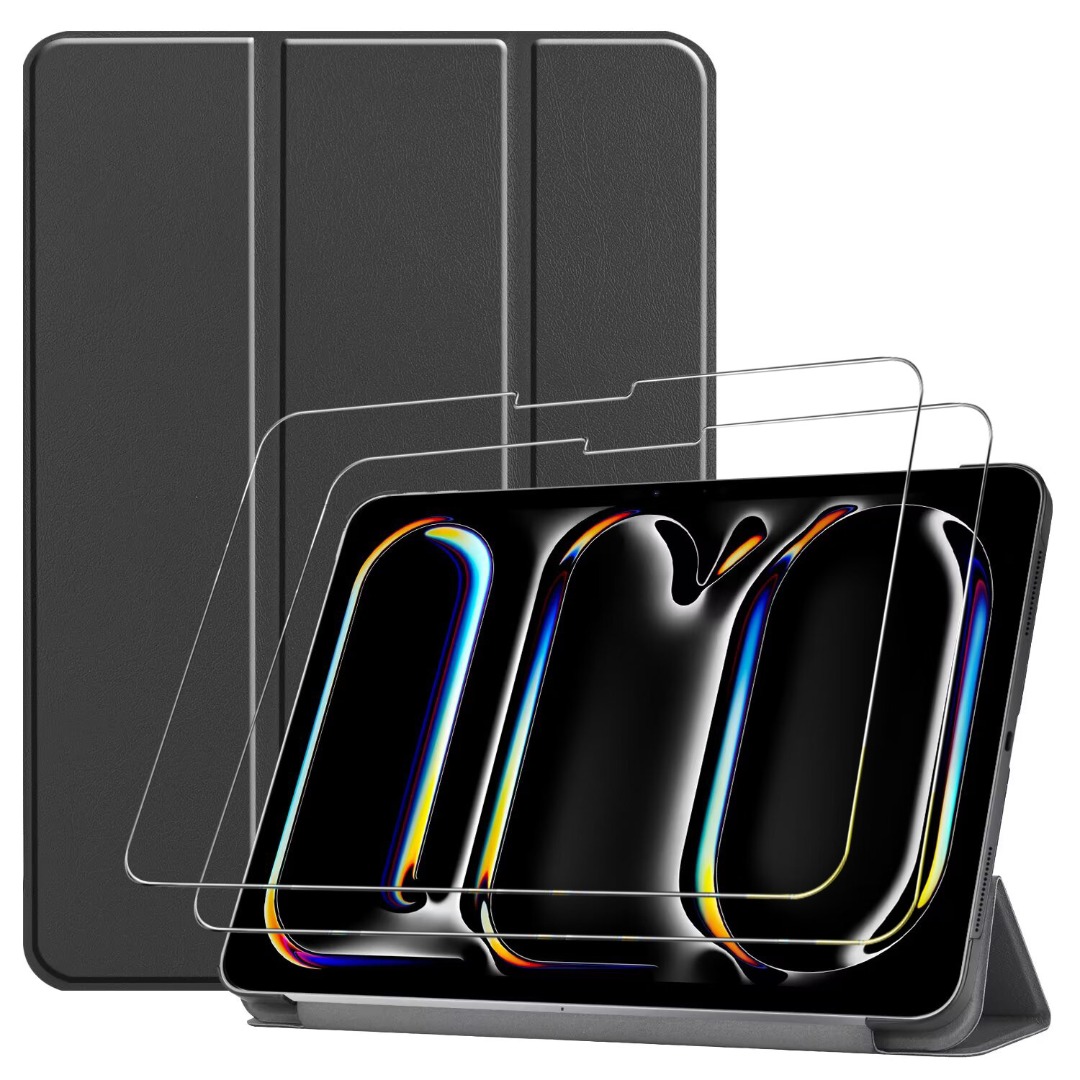 Pour Apple IPAD 11th Génération 11 Inch A16 2025 Cuir Smart Livre Housse - Afbeelding 14 van 14