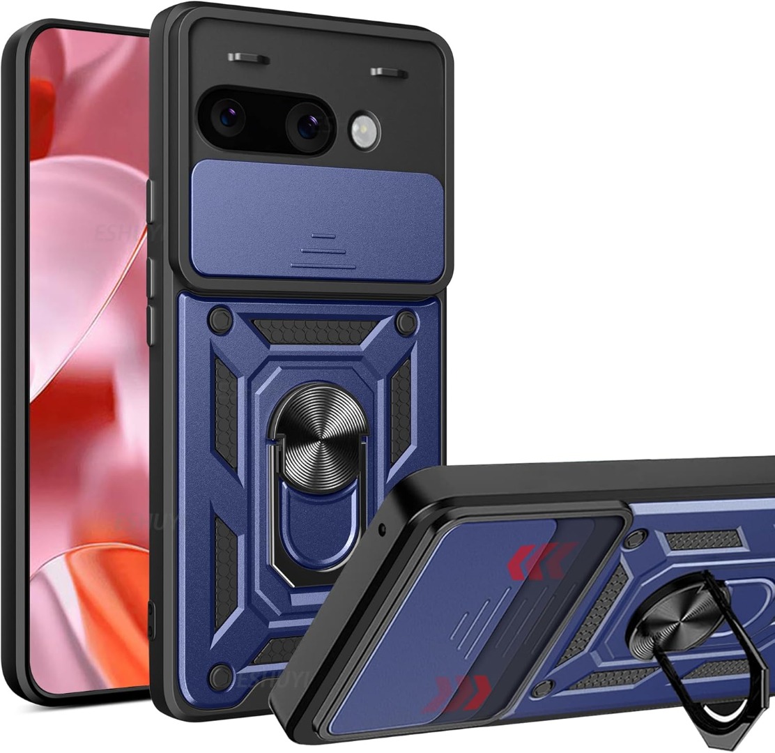 Téléphone Étui Pour Google Pixel 9A 5G Bague Support Antichoc Protection & Écran - Photo 14 sur 16