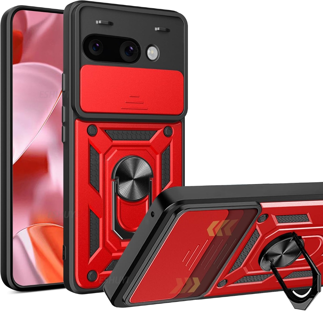 Téléphone Étui Pour Google Pixel 9A 5G Bague Support Antichoc Protection & Écran - Photo 15 sur 16