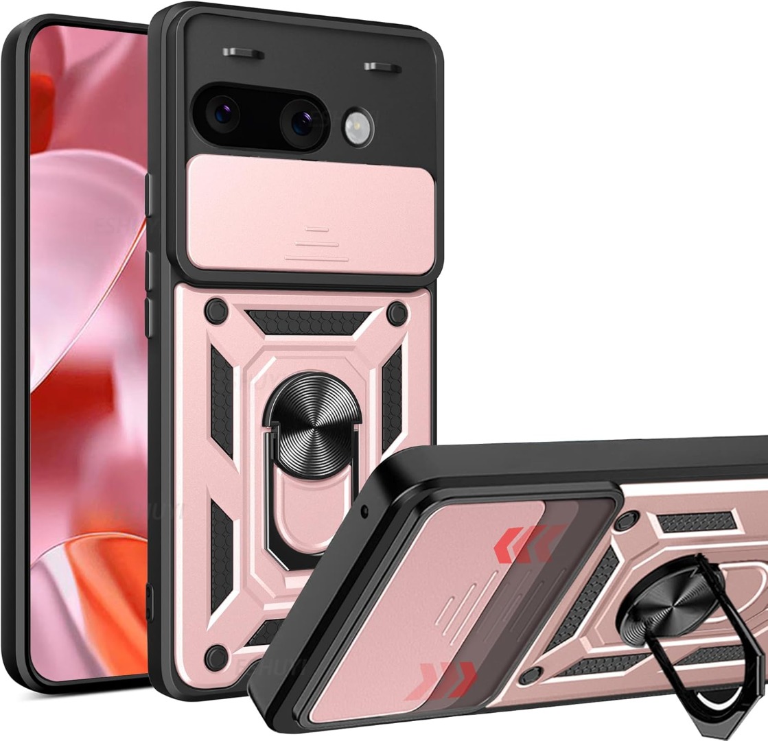 Téléphone Étui Pour Google Pixel 9A 5G Bague Support Antichoc Protection & Écran - Photo 16 sur 16