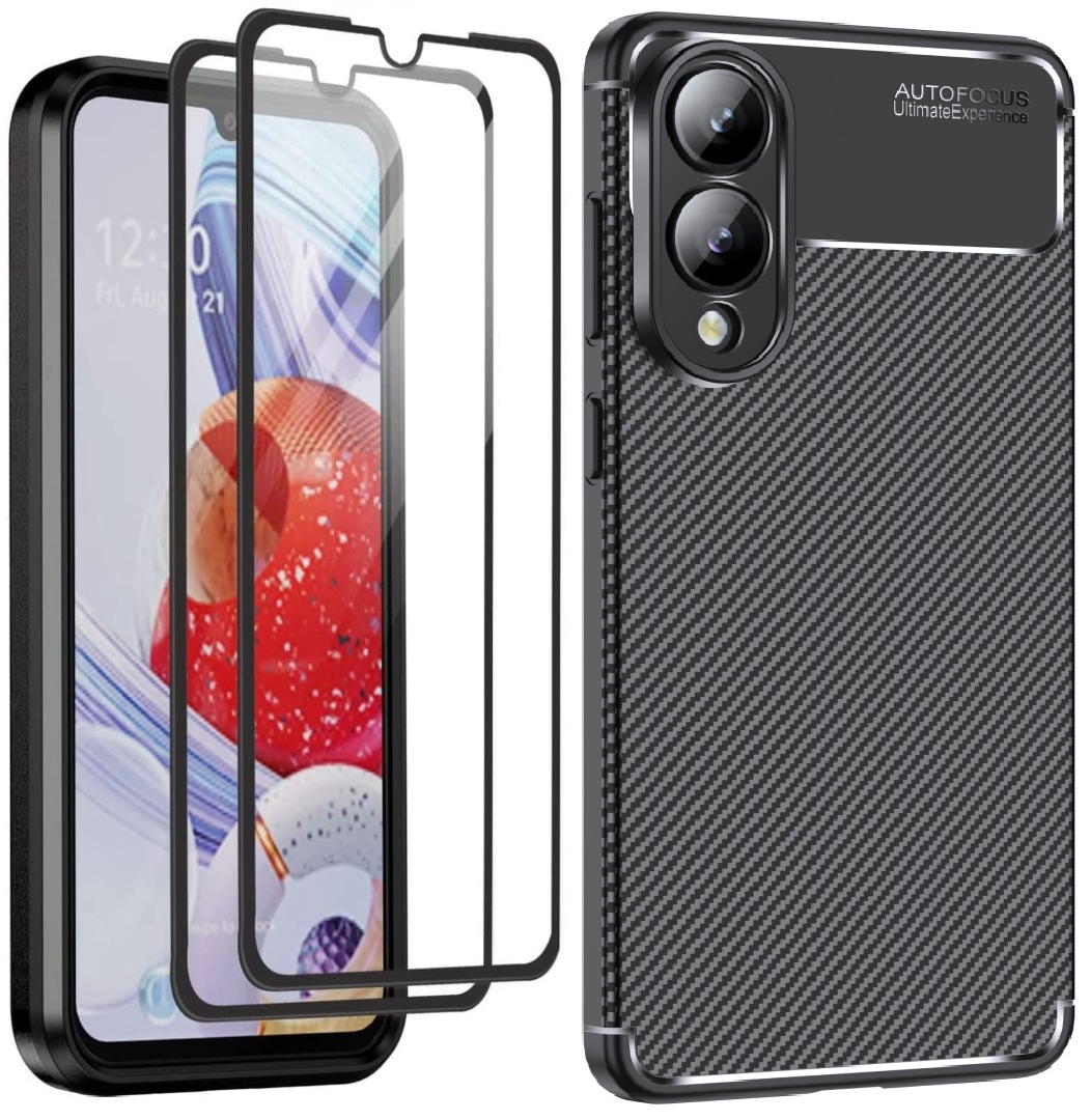 For Samsung Galaxy S25 Ultra / S24 FE Case Carbon Fibre Shockproof Phone Cover - Picture 24 of 25