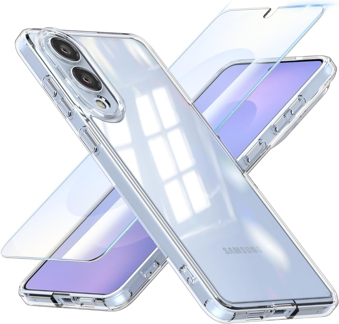 Case For Samsung Galaxy S25 Ultra / S24 FE Clear Shockproof Silicone Phone Cover - 第 27/27 張圖片