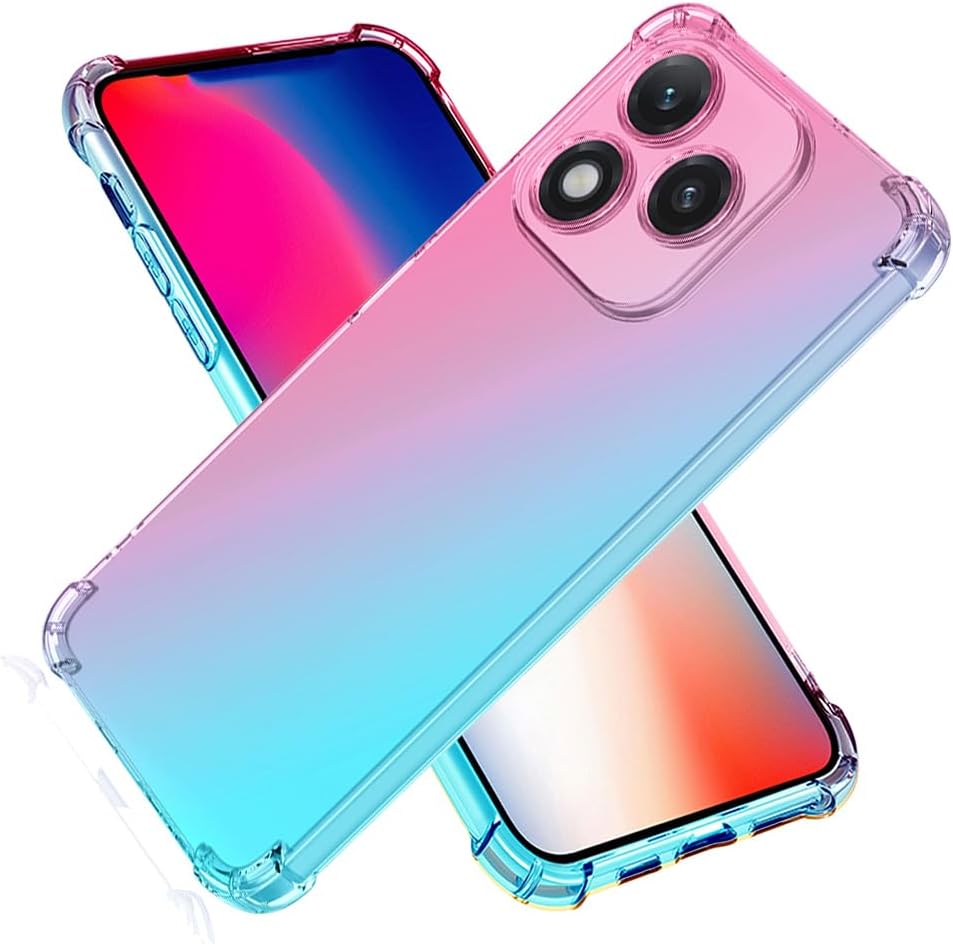 Coque Silicone Honor X5c Plus (6.74") - Protection Anti-choc, Mince, Noire