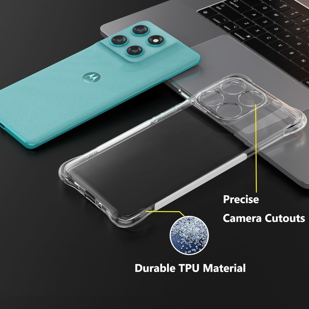 Custodia Pixfab ARMOUR Con Anello E Vetro Temperato Per Motorola EDGE 60 E 60 Fusion - Foto 5