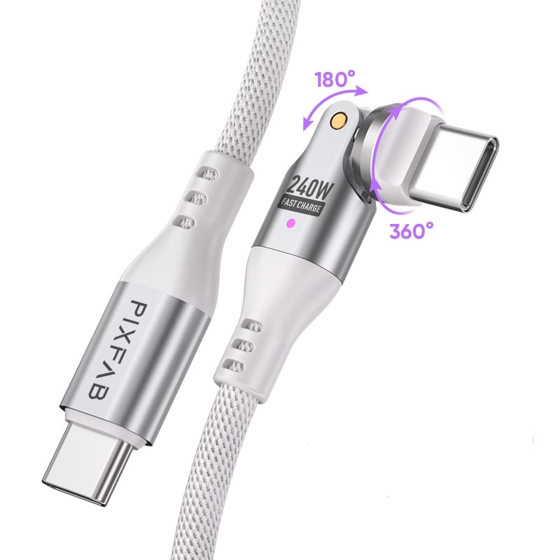 Fast Charging 240W Type-C to Type-C Data Cable For Apple iPhone 16 15 Pro Max - Picture 14 of 15