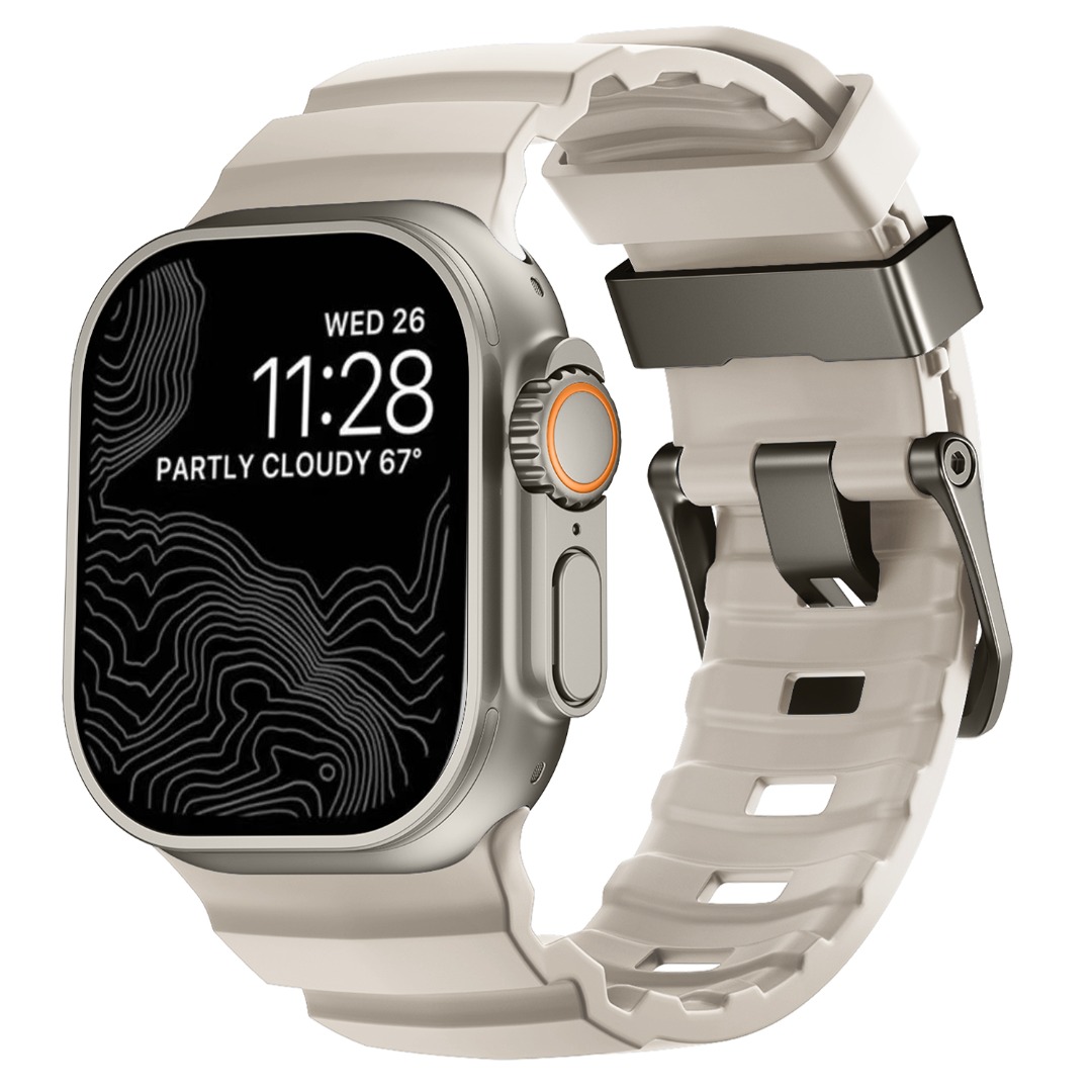 For Apple Watch Ultra 1/2 Strap Series SE 10/9/8/7/6/5/4/3 Silicone Band Strap - Picture 16 of 20