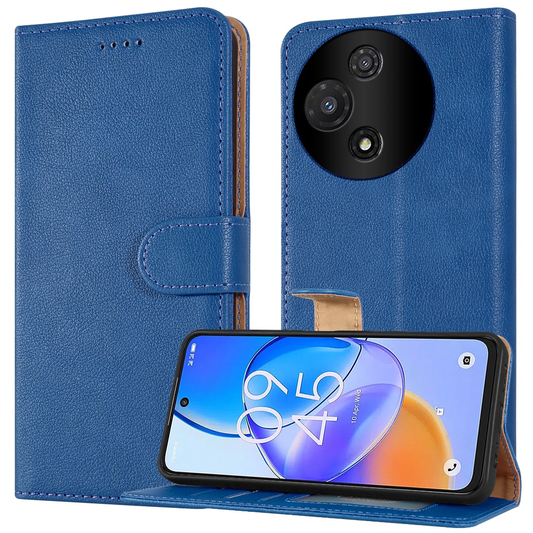For TCL 60R 5G / 60 5G Case, Leather Wallet Flip RFID Blocking Stand Phone Cover - Picture 16 of 19