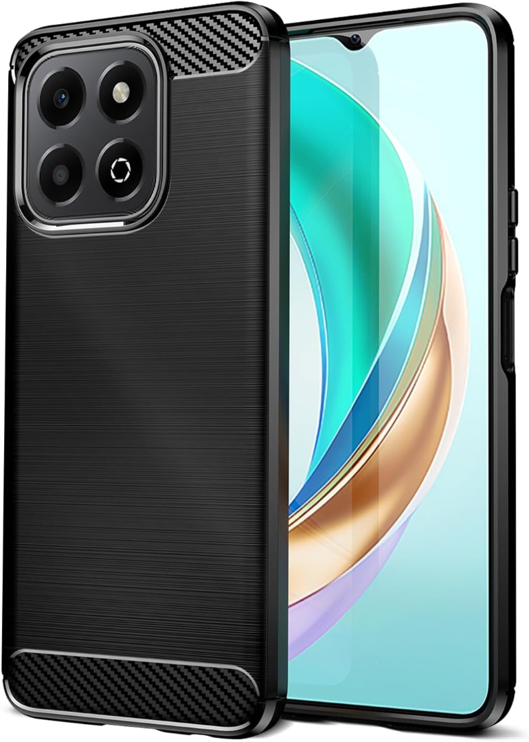 Coque pour Honor X6B / X6C Fibre Carbone Silicone Antichoc ARMURE Gel Housse Téléphone - Photo 16 sur 22