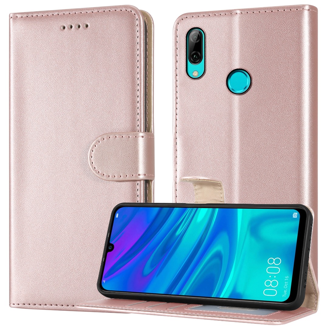 For Huawei P Smart 2019 Case, Leather Wallet Flip Phone Cover & Tempered Glass - Picture 15 of 18