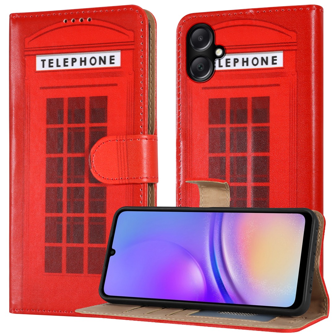 Funda Para Samsung A17/A16/A36/A56/A26 Cuero Billetera Teléfono Cubierta y Protector de Pantalla - Imagen 63 de 100