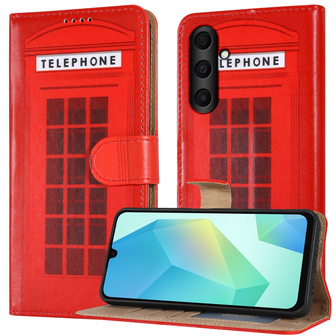 Funda Para Samsung A17/A16/A36/A56/A26 Cuero Billetera Teléfono Cubierta y Protector de Pantalla - Imagen 64 de 100
