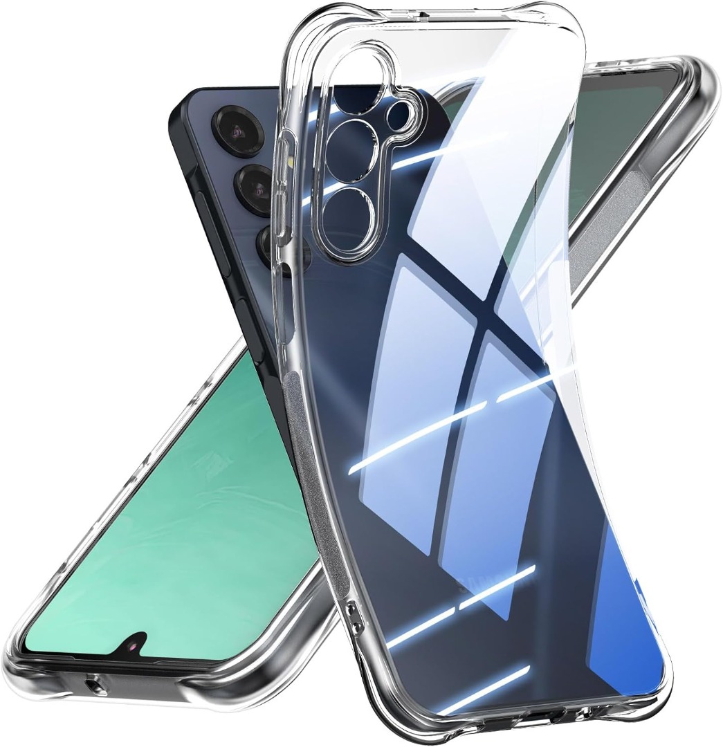 Coque transparente antichoc pour Samsung Galaxy A17 A16 A26 A36 A56 A35 A55 A05S - Photo 20 sur 40