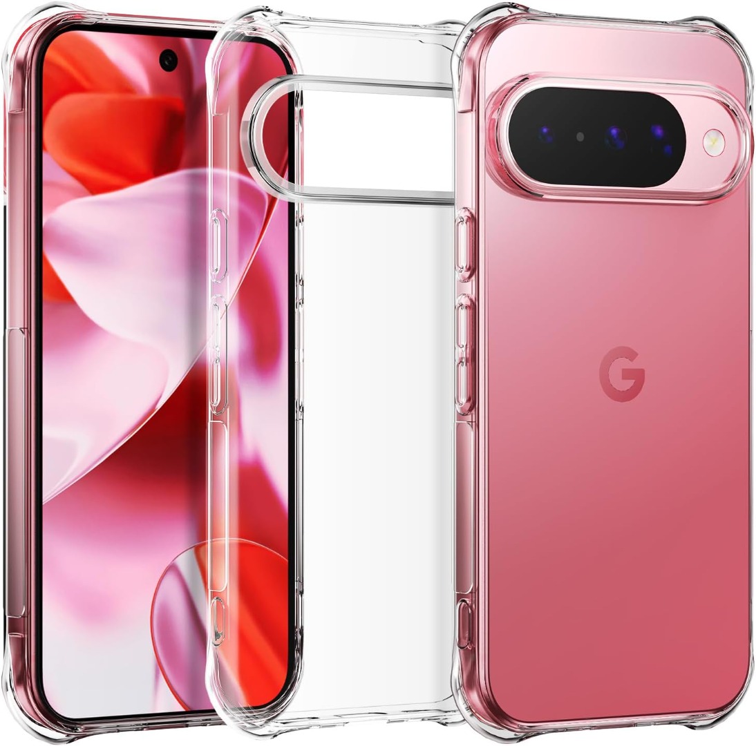 Étui Pour Google Pixel 10/9PROXL/8A Transparent Silicone Gel Téléphone & Écran ' - Photo 44 sur 54