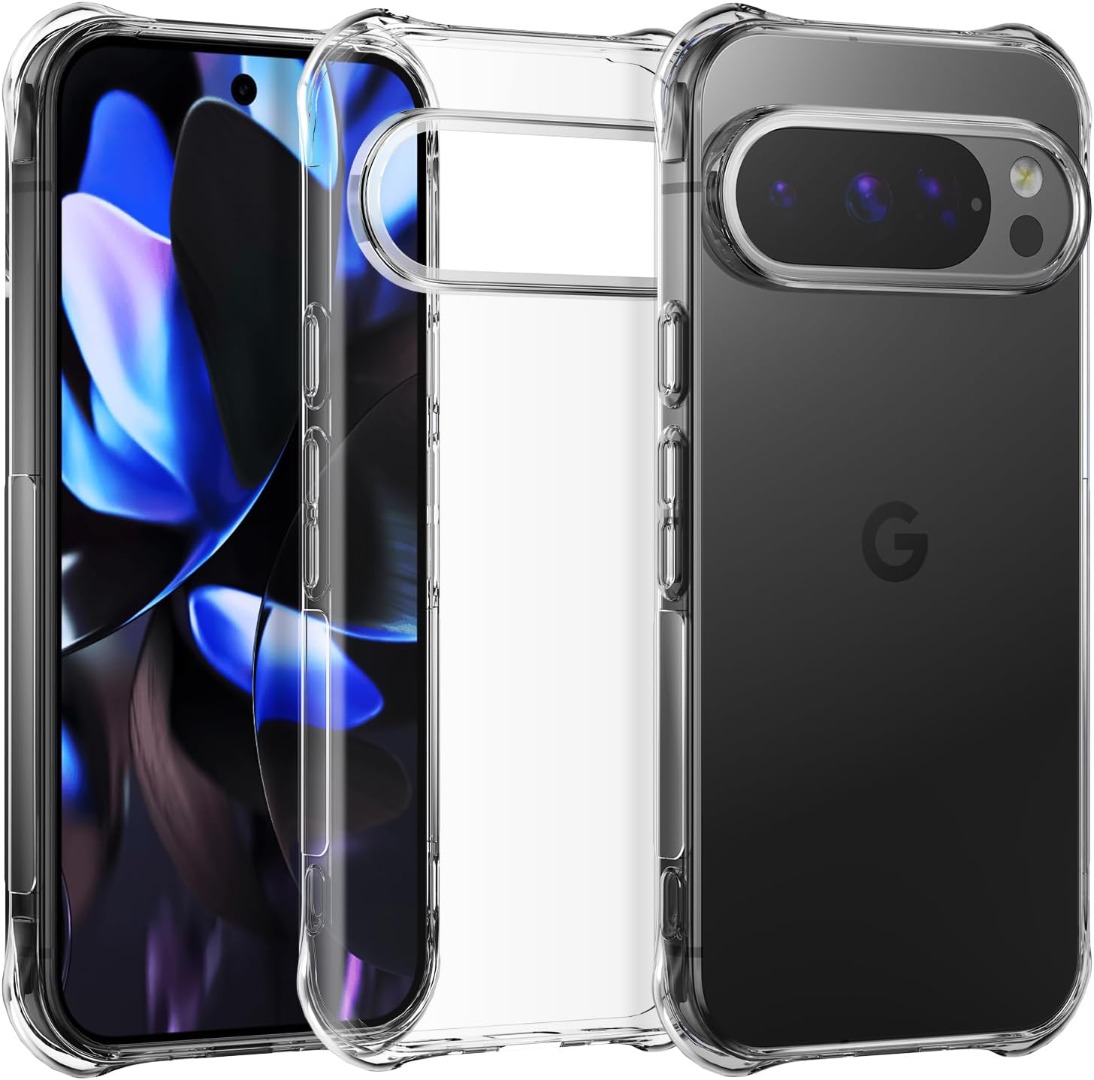 Étui Pour Google Pixel 10/9PROXL/8A Transparent Silicone Gel Téléphone & Écran ' - Photo 45 sur 54