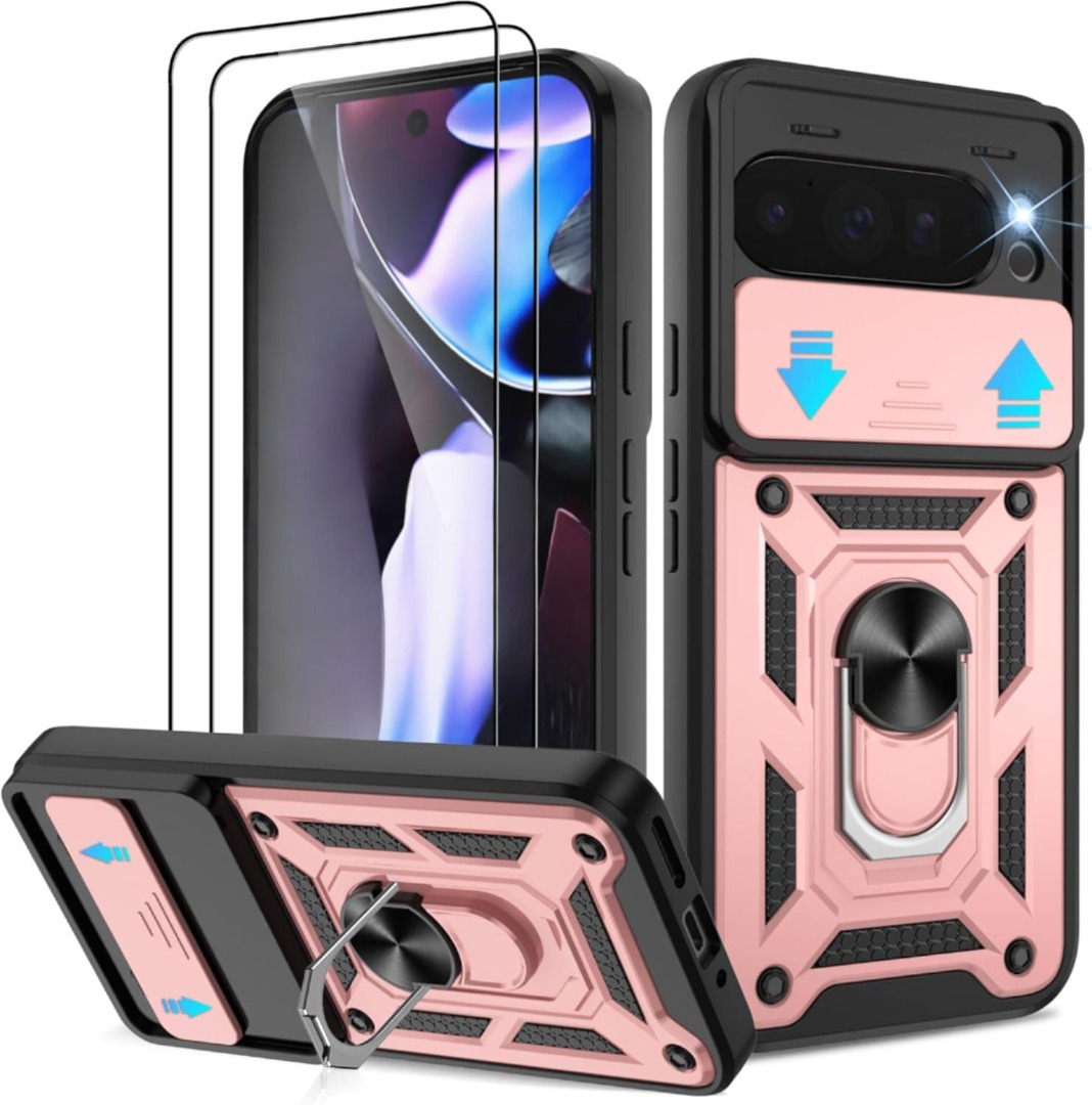 Case For Google Pixel 10 ProXL 9A ARMOUR Shockproof Phone Cover+Screen Protector - Picture 37 of 45