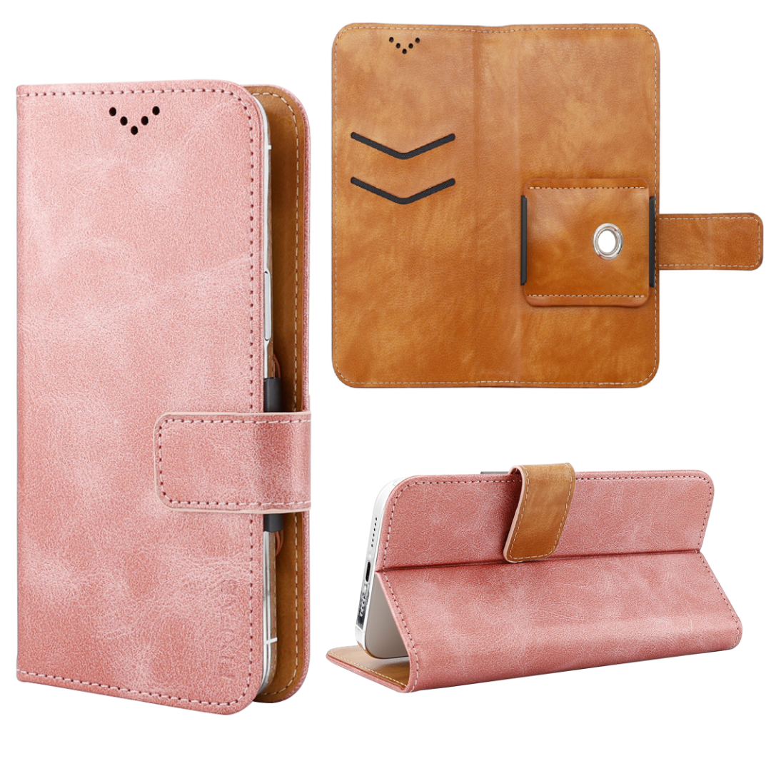 Universal Case Honor X5C Plus For Leather Wallet Flip Stand Magnetic Phone Cover - Picture 18 of 18