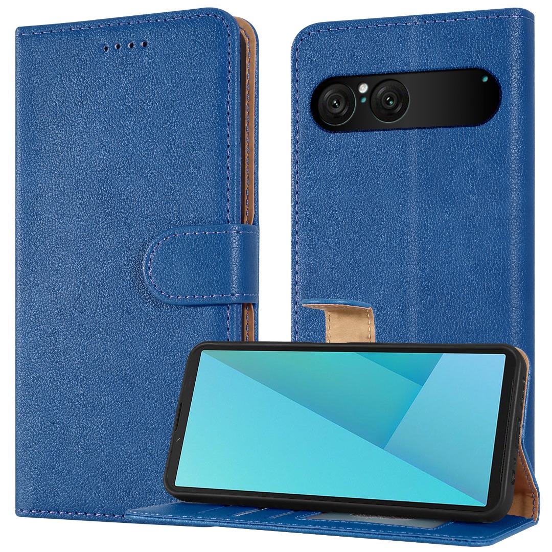 Für Sony Xperia 10 VII Hülle, Wallet Leder RFID Lock Klappe Fuß Case - Bild 15 von 19
