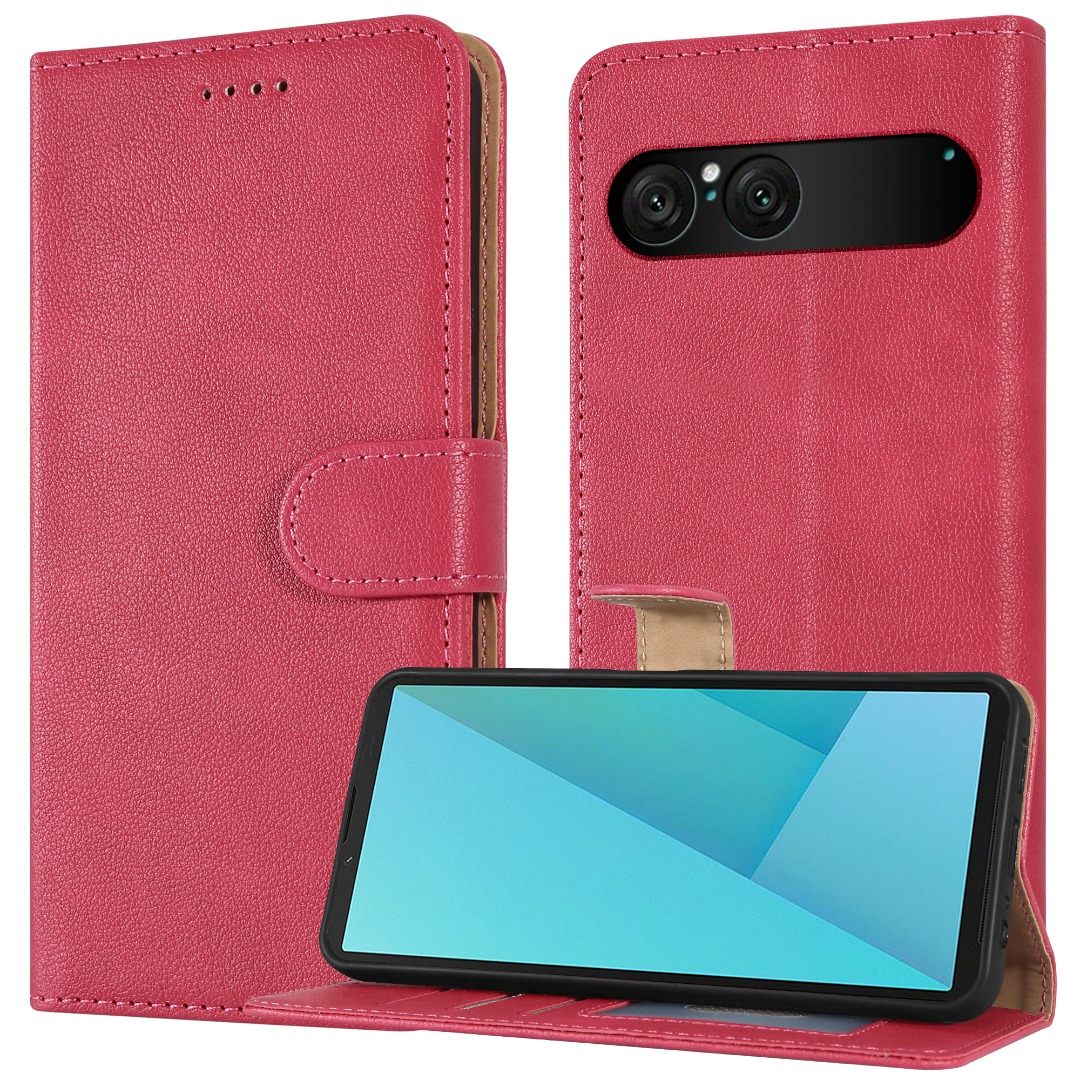 Für Sony Xperia 10 VII Hülle, Wallet Leder RFID Lock Klappe Fuß Case - Bild 17 von 19
