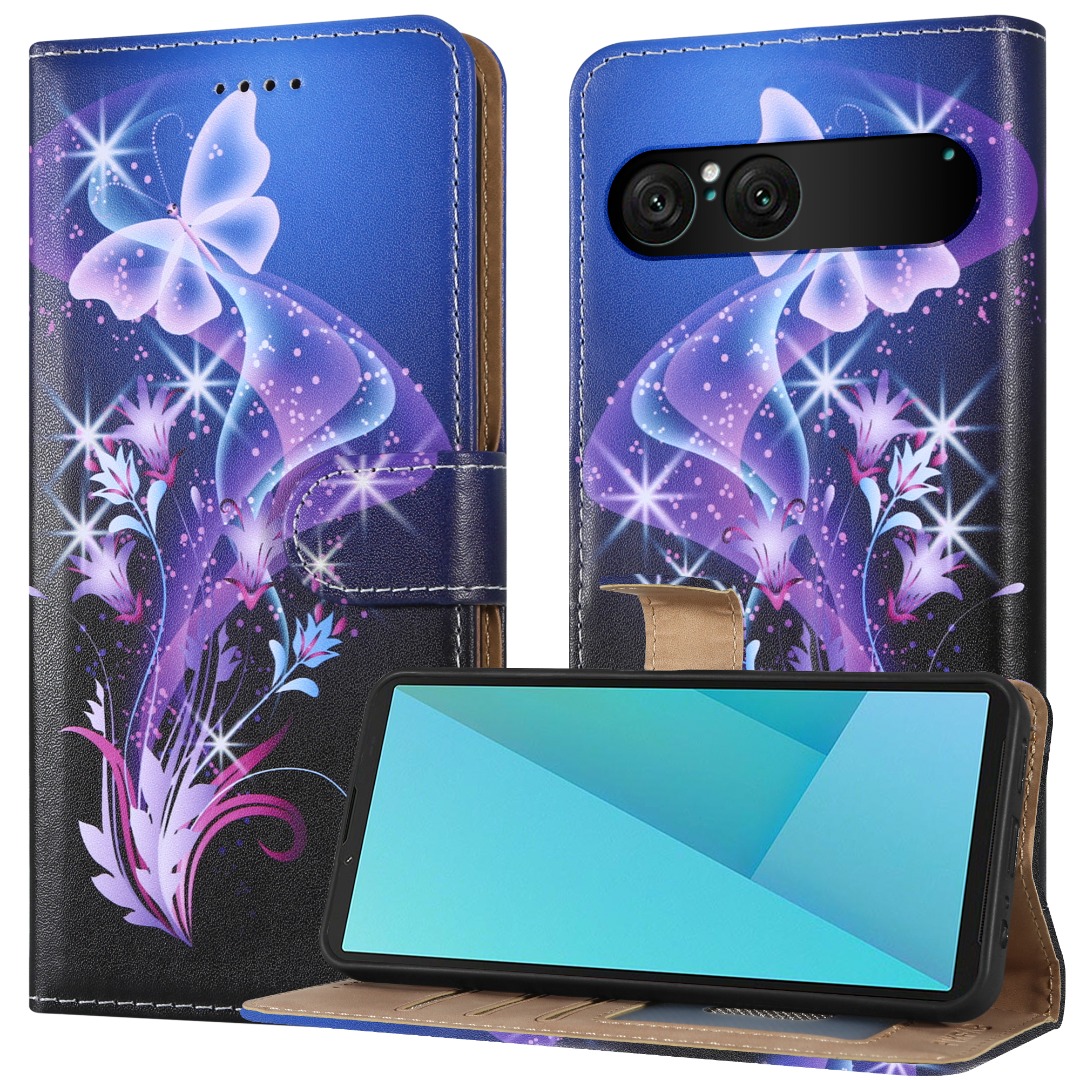 Für Sony Xperia 10 VII Hülle, Wallet Leder RFID Lock Klappe Fuß Case - Bild 19 von 19