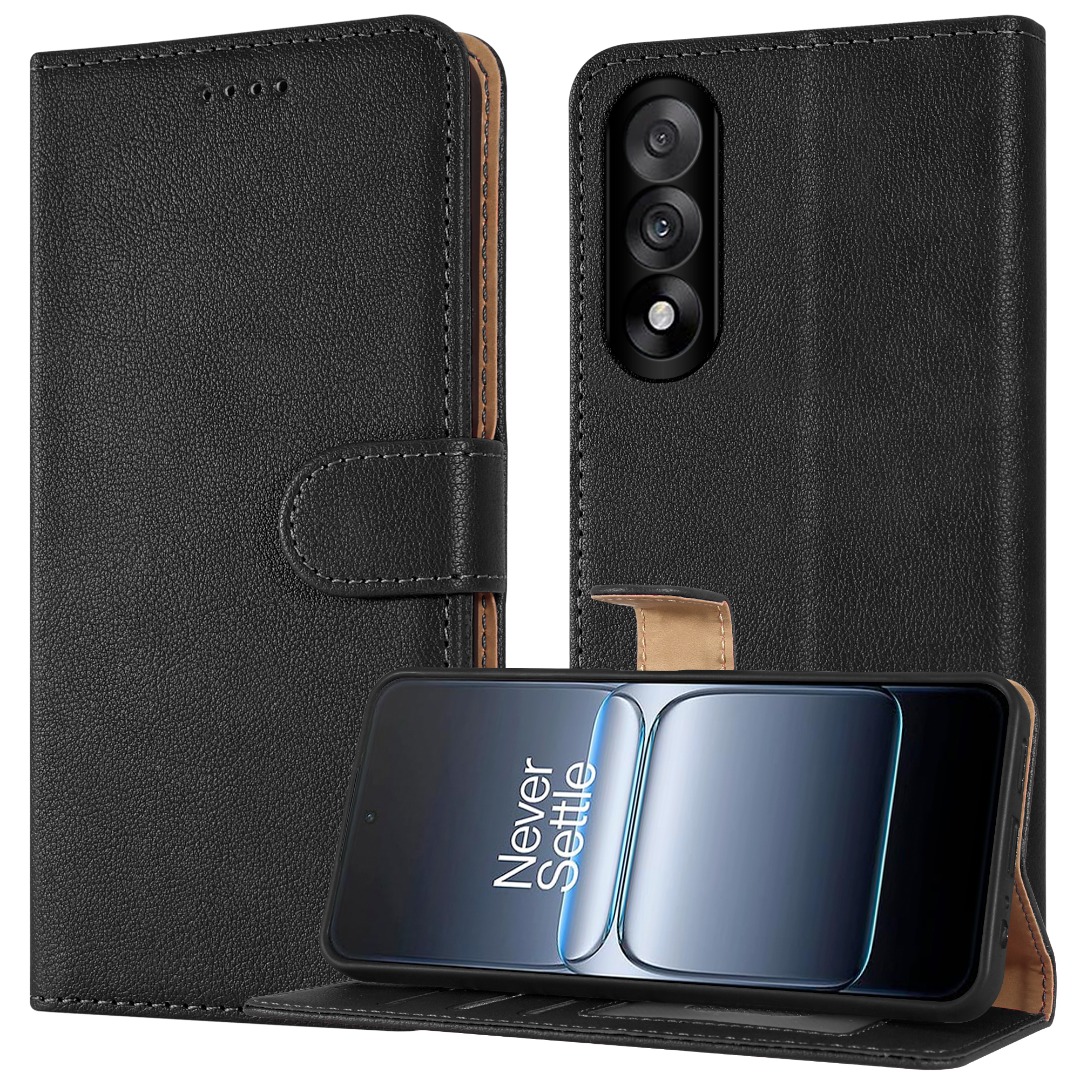 For OnePlus Nord 5 / CE5 Case, Leather Wallet Flip Stand RFID Block Phone Cover - Picture 13 of 14