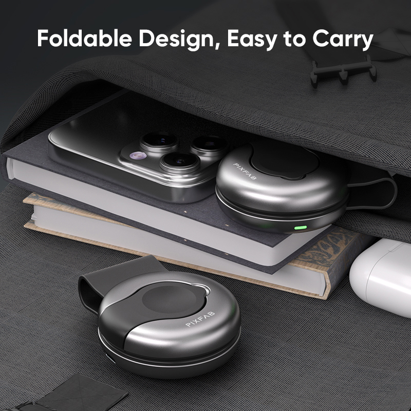 Caricatore Wireless MagSafe 3 in 1 da 25W, stazione di ricarica magnetica per iPhone 12–17, Apple Watch e AirPods, caricatore a induzione Qi con Caricatore Wireless MagSafe 3 in 1 da 25W, stazione di ricarica magnetica per iPhone 12–17, Apple Watch e AirPods, caricatore a induzione Qi con