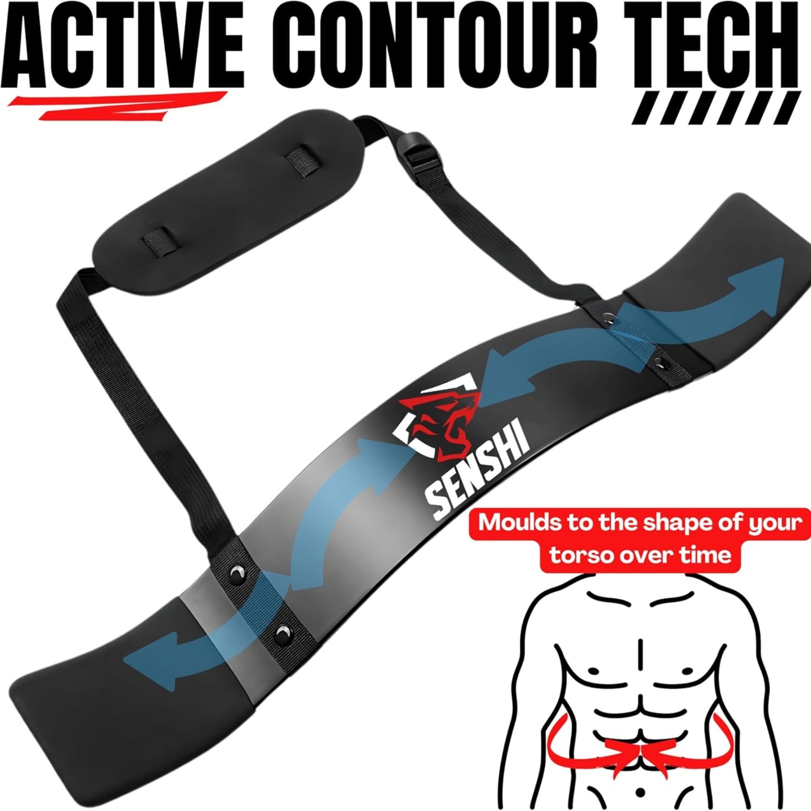 Arm Blaster Bicep Isolator Bar Strap Support Preacher Curls Body Building Gym