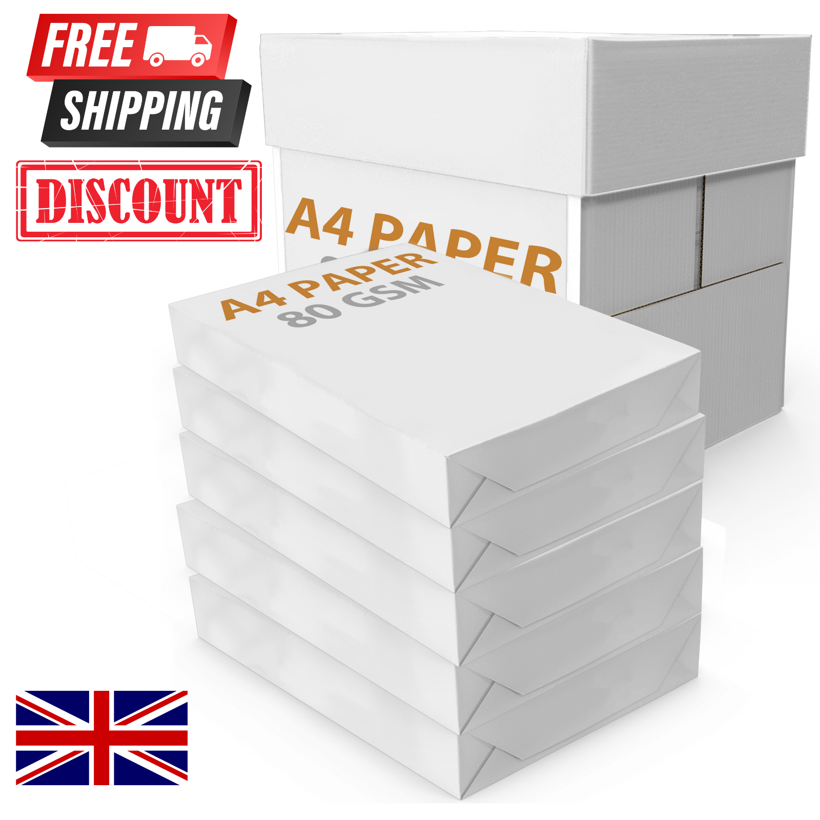 A4 Paper Copier Printing Reams Office 500 Sheets Photocopy Stationary Bulk Deal