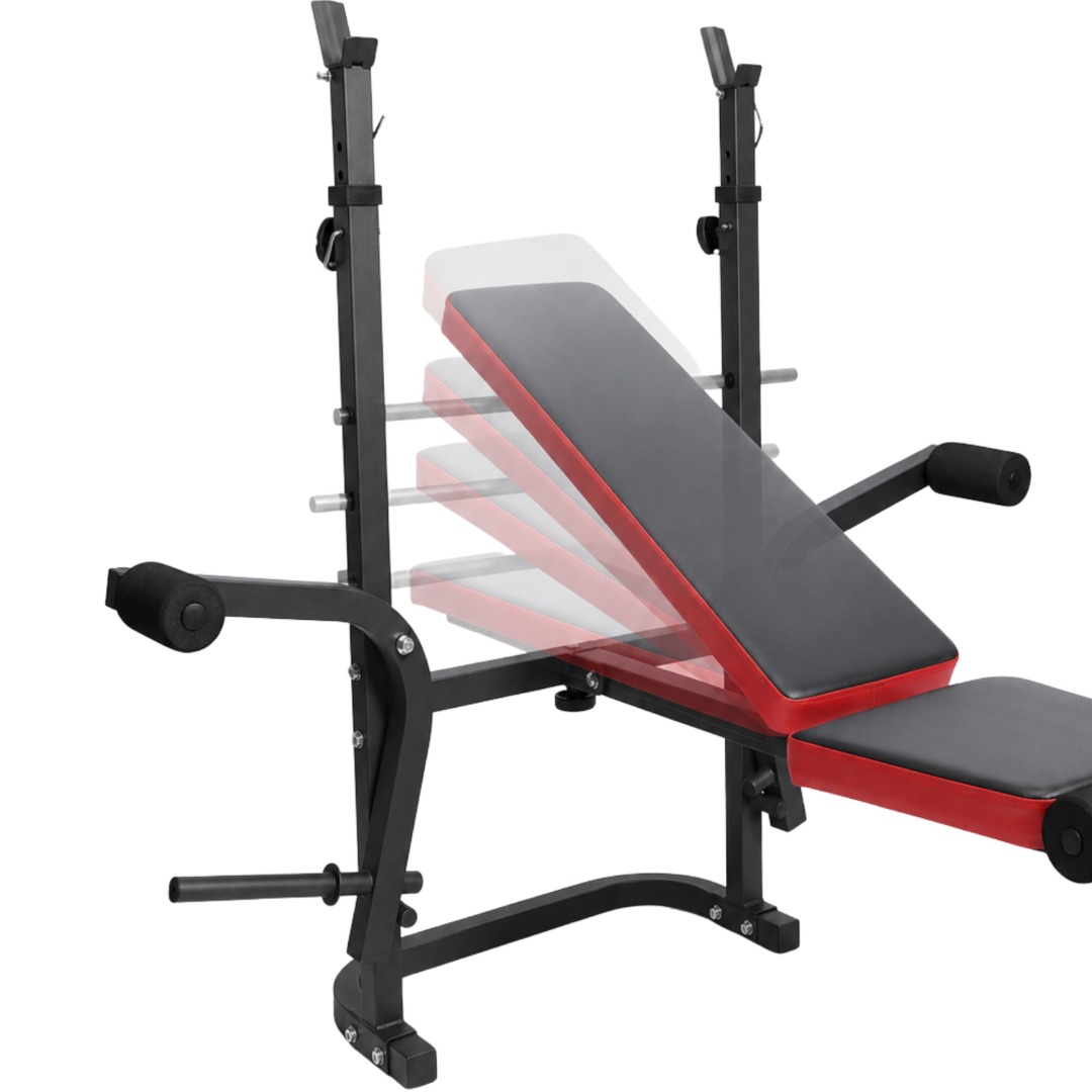 Weight Bench Preacher Curl Spotter Attachment Home Gym Bicep Workout Heavy Duty