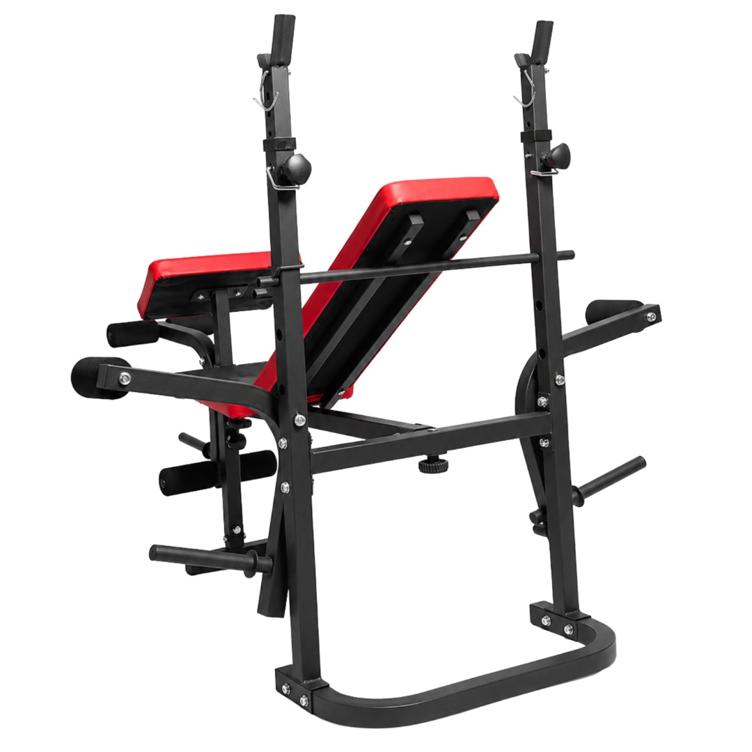 Weight Bench Preacher Curl Spotter Attachment Home Gym Bicep Workout Heavy Duty