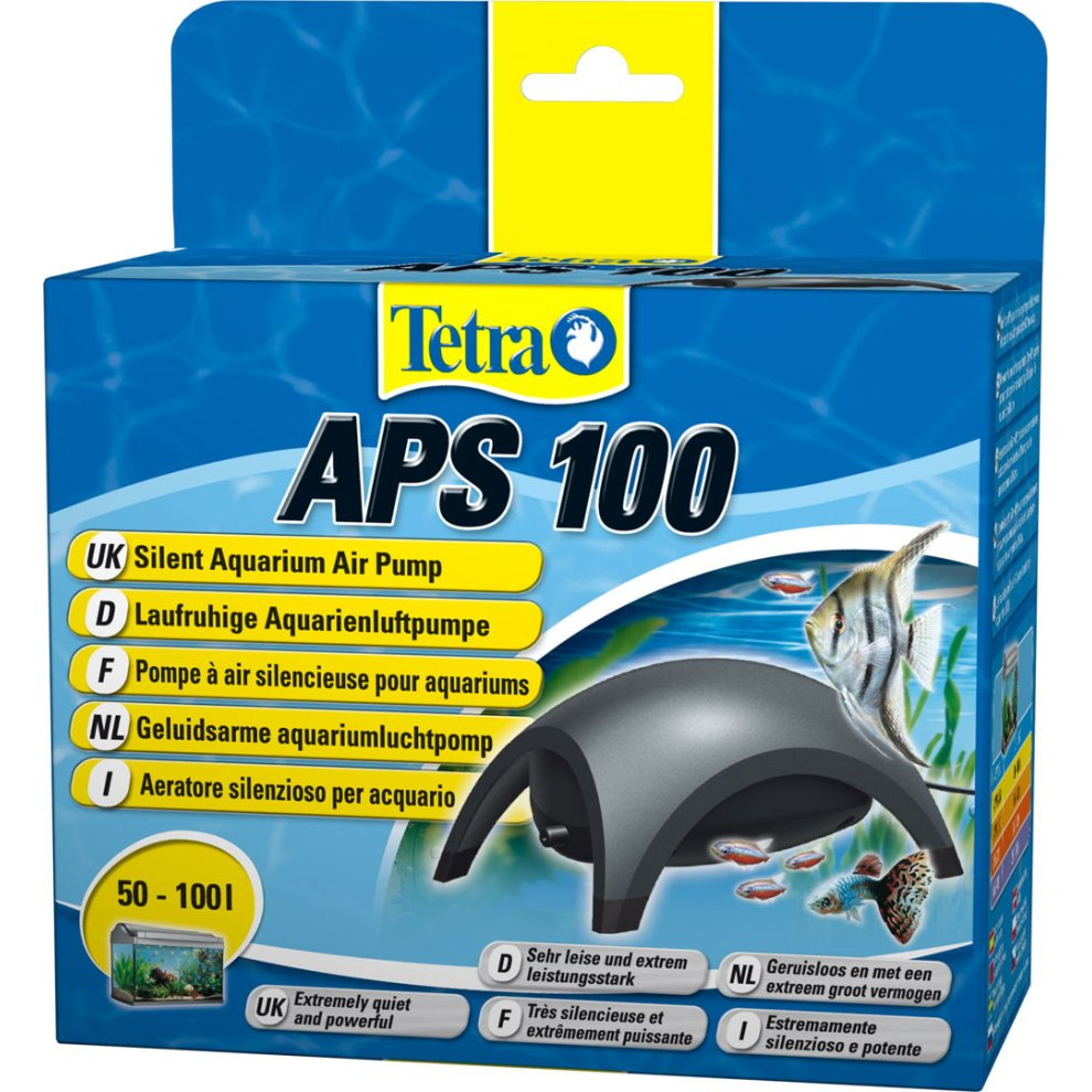 Tetratec Air Pump Aquarium Fish Tank Silent Airpump Tetra APS 50 100 150 300 400 - Picture 2 of 13