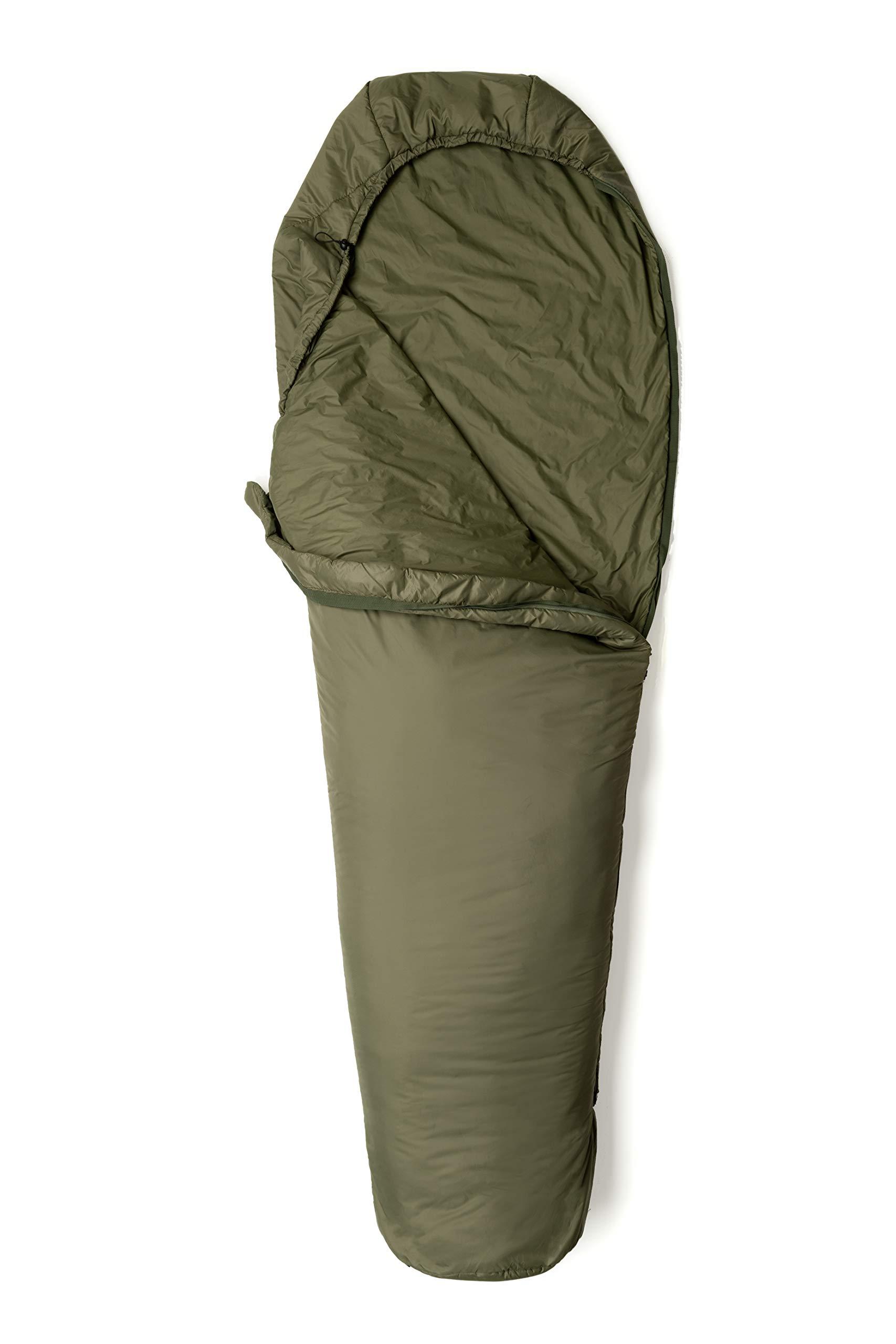 Snugpak Softie 3 MERLIN Military Sleeping Bag compact Olive 1-2 Season Synthetic - Picture 7 of 9