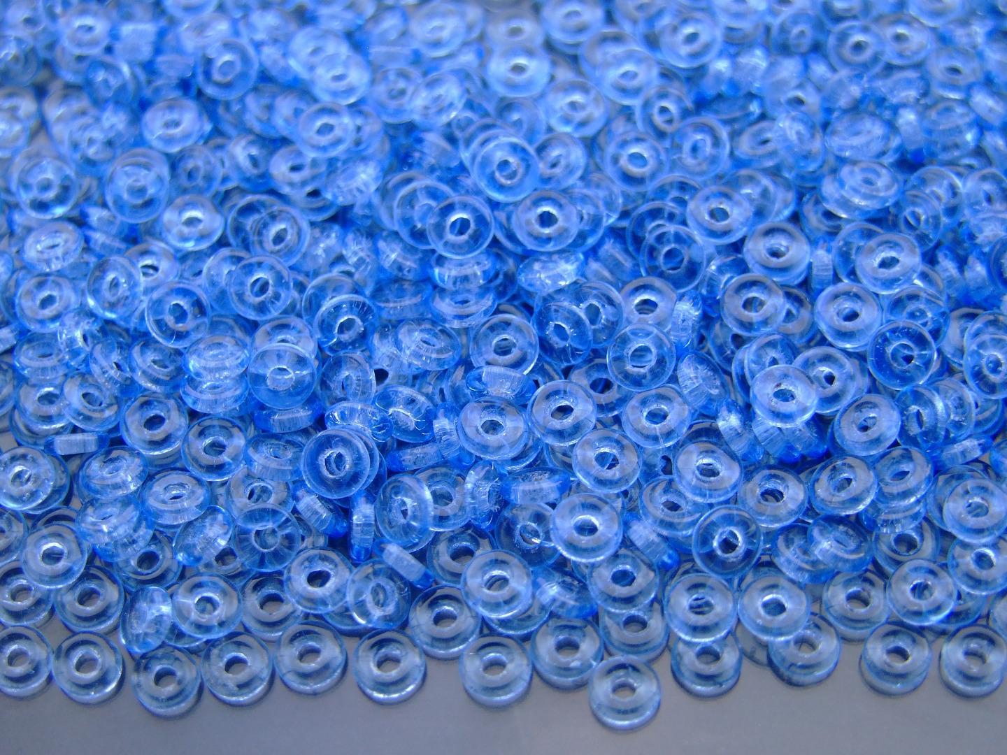 5g Czech O Bead 1x3.8mm Donut Ring approx 170pcs 56 Colors To Choose - Picture 11 of 58