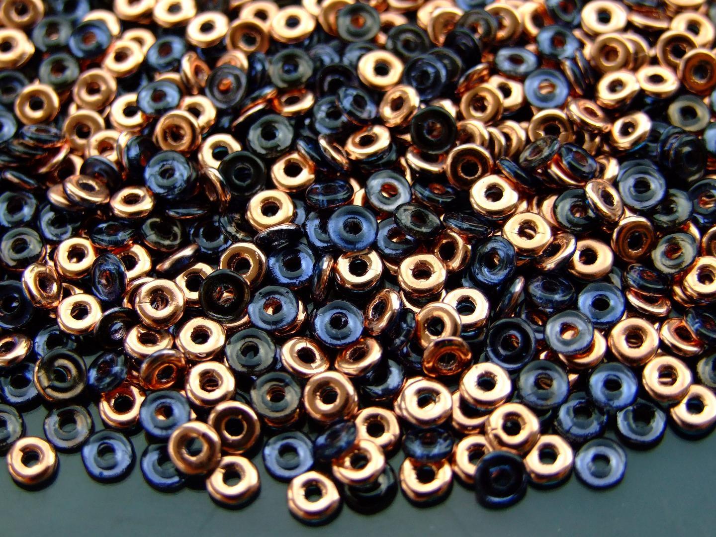 5g Czech O Bead 1x3.8mm Donut Ring approx 170pcs 56 Colors To Choose - Picture 28 of 58
