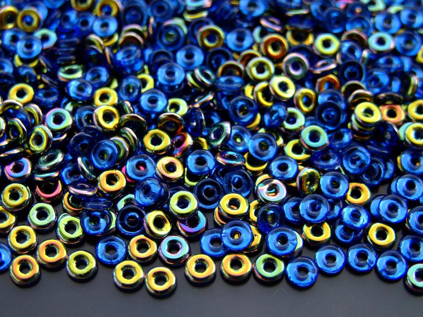 5g Czech O Bead 1x3.8mm Donut Ring approx 170pcs 56 Colors To Choose - Picture 30 of 58