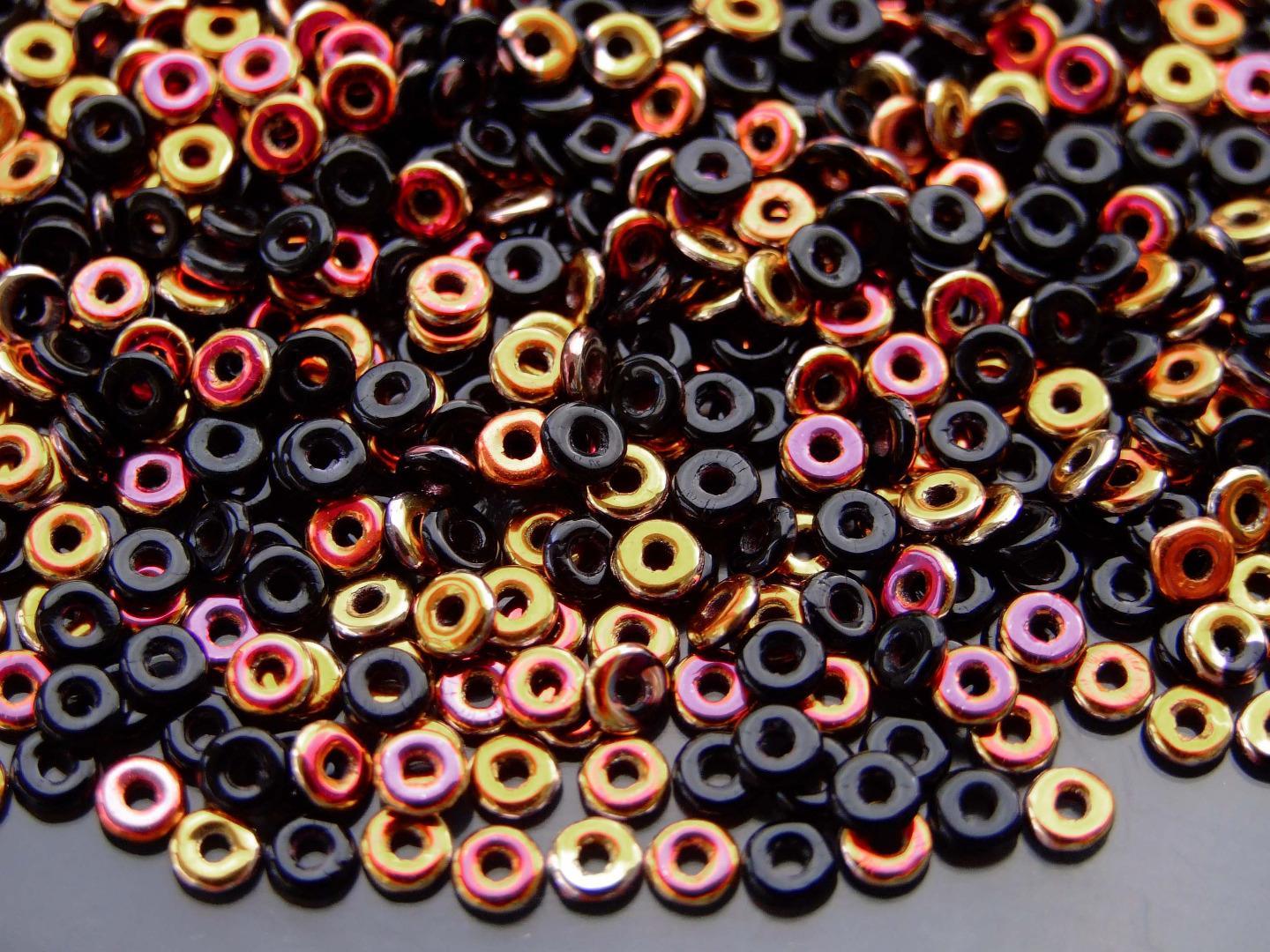 5g Czech O Bead 1x3.8mm Donut Ring approx 170pcs 56 Colors To Choose - Picture 32 of 58