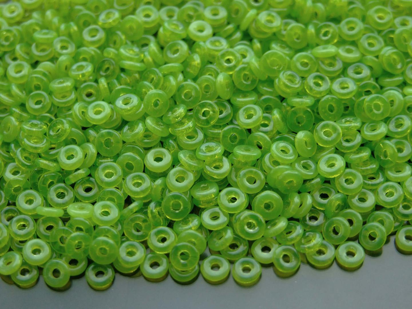 5g Czech O Bead 1x3.8mm Donut Ring approx 170pcs 56 Colors To Choose - Picture 42 of 58