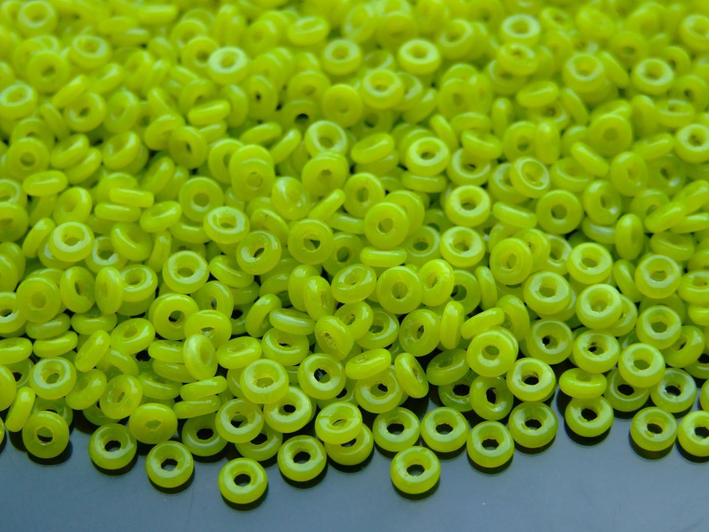 5g Czech O Bead 1x3.8mm Donut Ring approx 170pcs 56 Colors To Choose - Picture 43 of 58