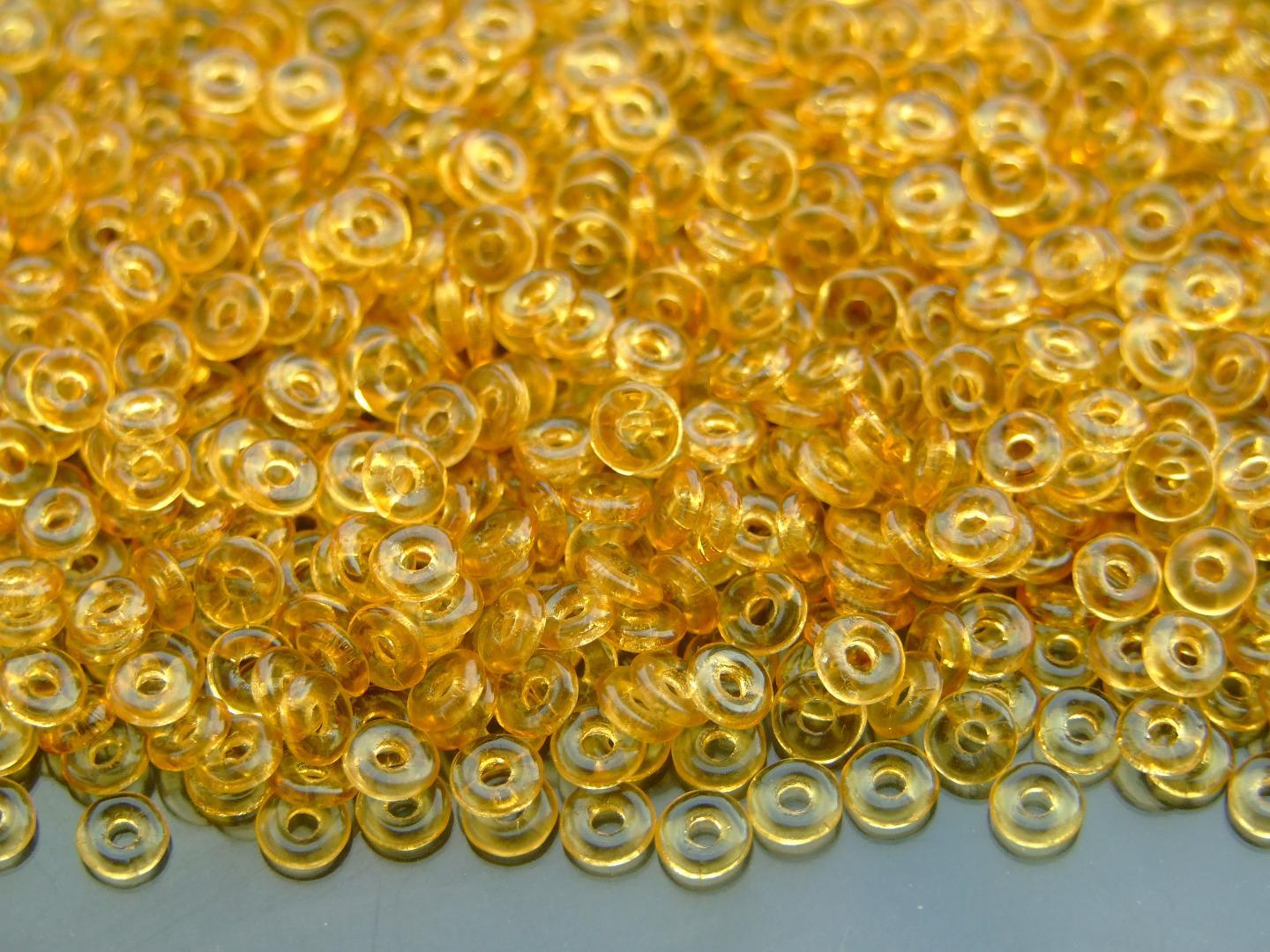 5g Czech O Bead 1x3.8mm Donut Ring approx 170pcs 56 Colors To Choose - Picture 48 of 58