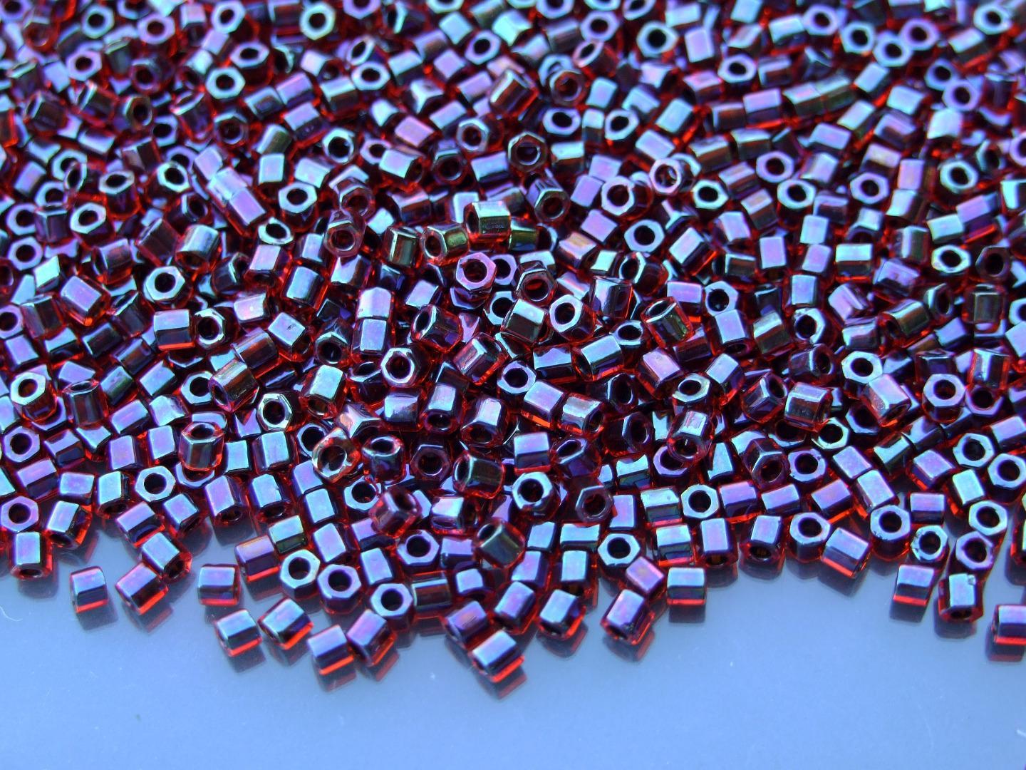 10g TOHO 8/0 Hexagon Japanese Seed Beads 3mm 16 Colors To Choose - Picture 14 of 17