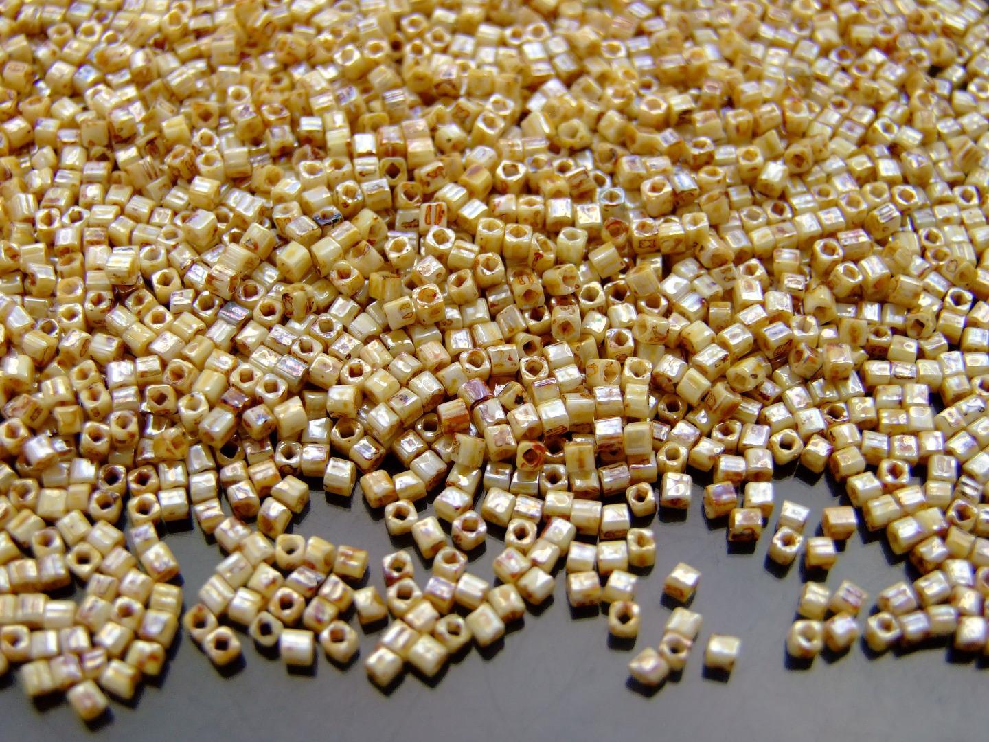10g TOHO 1.5mm Cube Japanese Seed Beads 50 Colors to Choose Jewellery Making - Picture 51 of 53