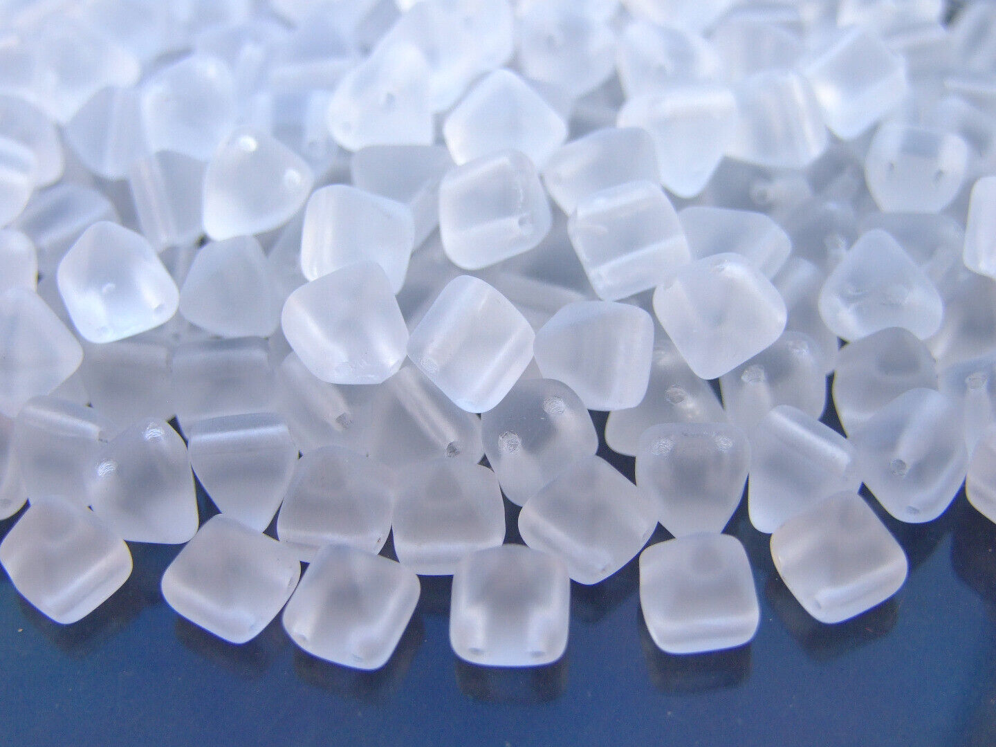 20x Pyramid Czech Seed Beads 6x6mm 10 Colors to Choose Jewellery Making - Picture 6 of 10