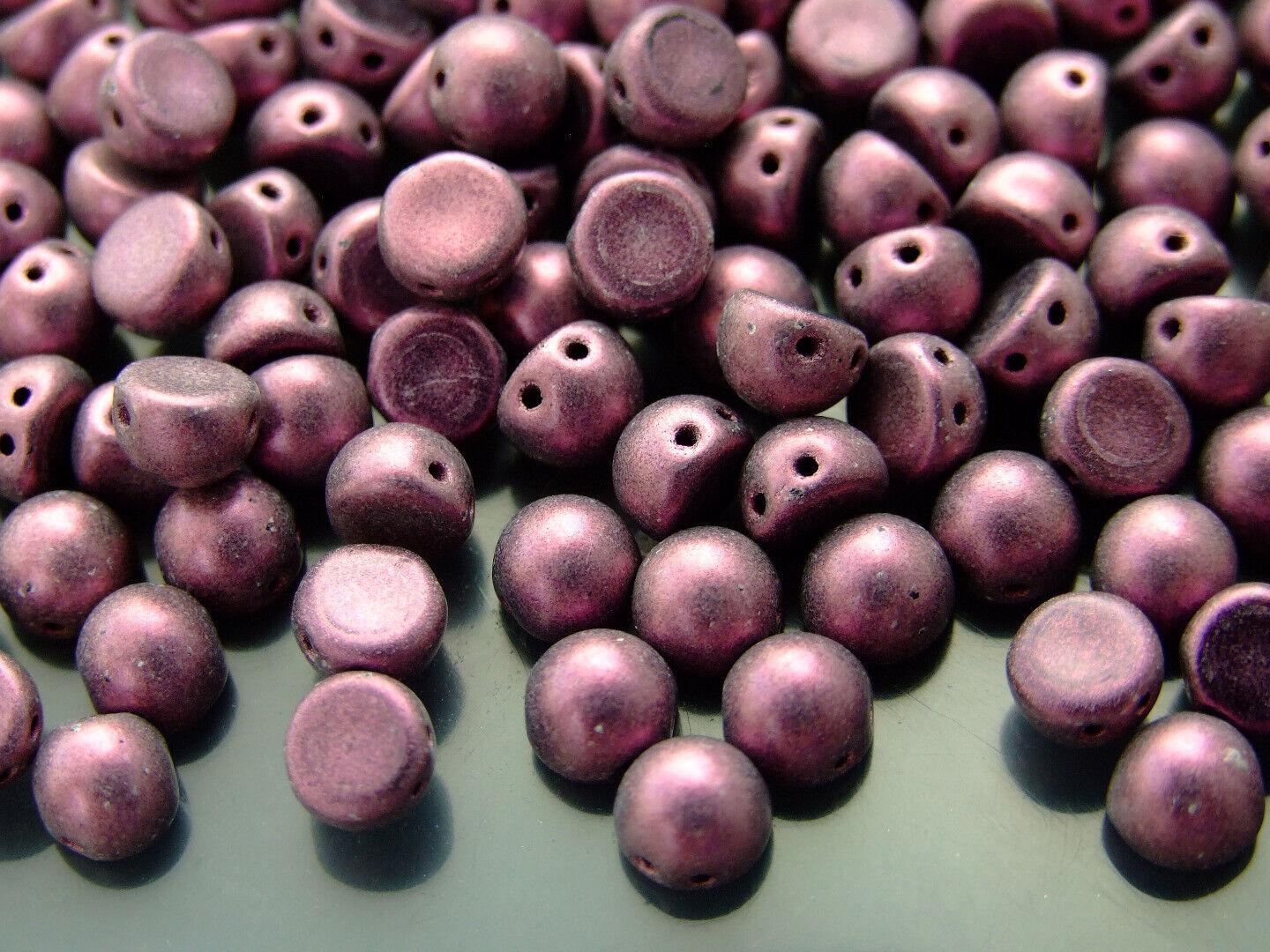 20x CzechMates Cabochon Czech Beads 7mm 50 Colors to Choose Jewelry Making - Picture 7 of 49