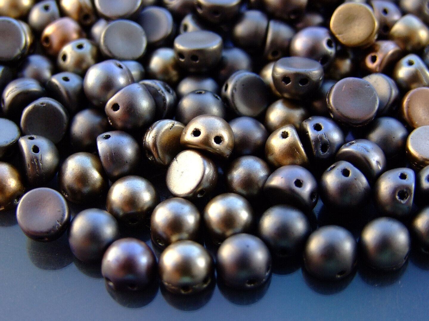 20x CzechMates Cabochon Czech Beads 7mm 50 Colors to Choose Jewelry Making - Picture 9 of 49