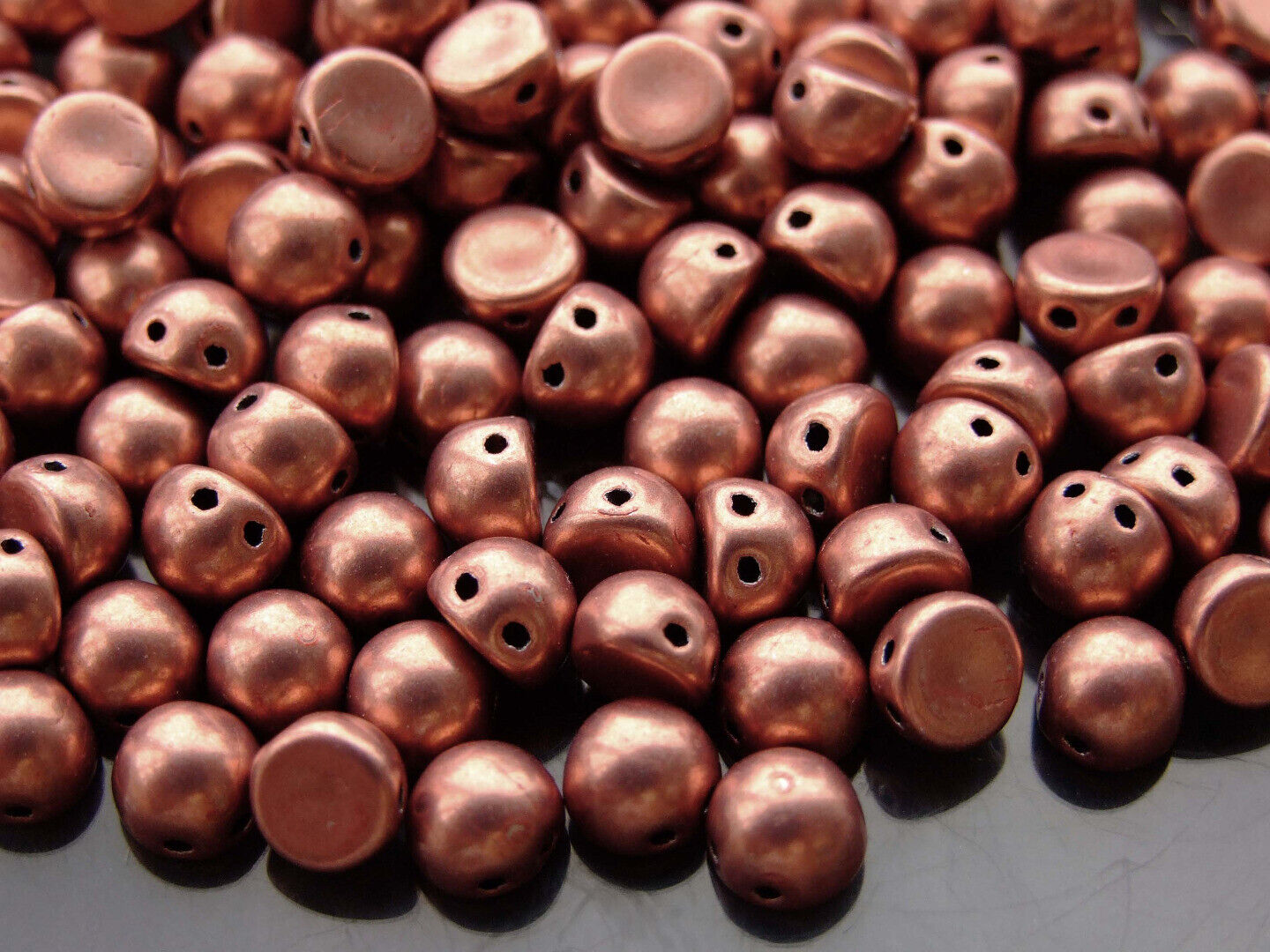 20x CzechMates Cabochon Czech Beads 7mm 50 Colors to Choose Jewelry Making - Picture 13 of 49